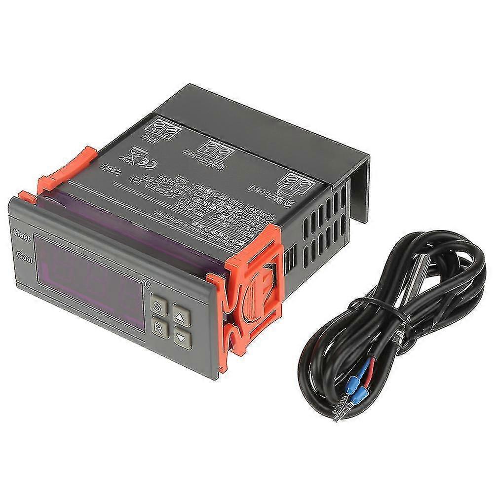MH1210A Mini Digital LED Thermostat Temperature Controller with Sensor Probe (DC12V)