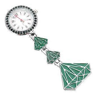 Luminous Pocket Watch Stainless Steel Nurse Hanging Watch Practical