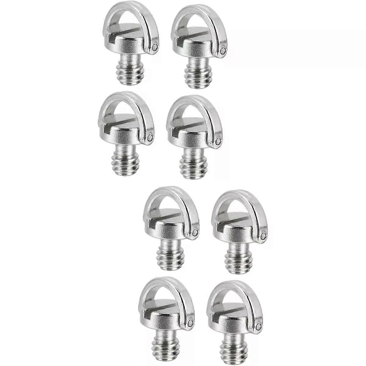 8pcs Camera Mounting Screw Shaft for Tripod Camera Fixing Screw Rig Setup