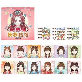 Reusable Princess Dress-Up Sticker Book
