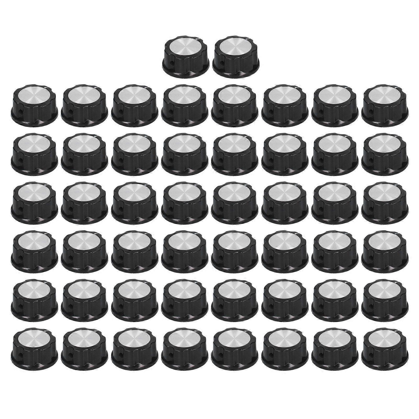 50Pcs Potentiometer Knob Speed Control Plastic Knobs Caps Replacement 33mm Diameter BEMA04 YEMAA