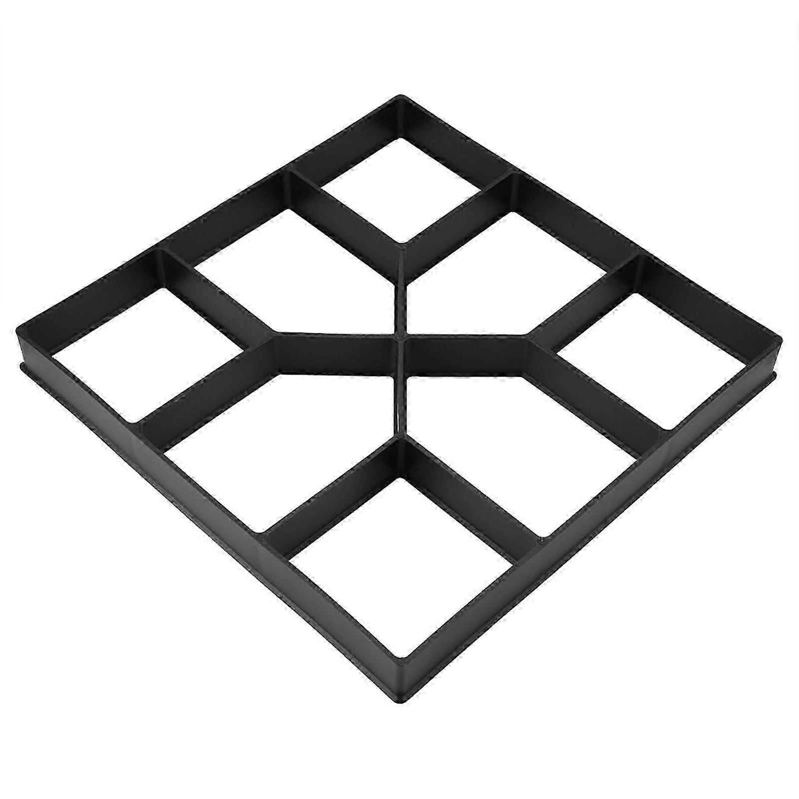 Reusable Geometric Concrete Path Mold