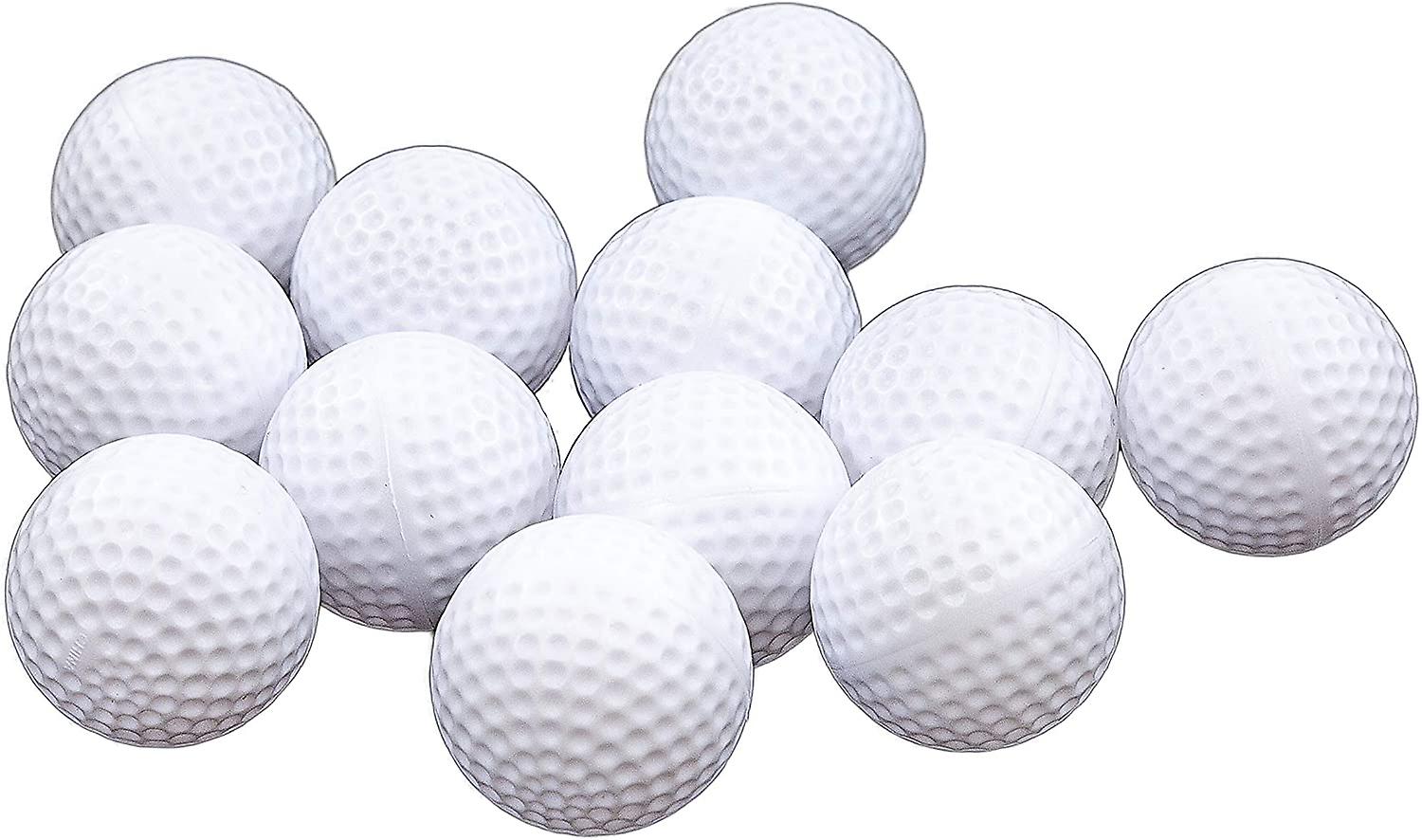 Incorporated Golf Practice Balls (White)