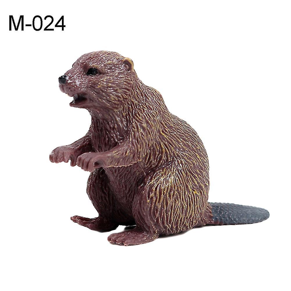 シミュレーションアナグマ野生動物アクションフィギュアフィギュア机装飾子トイトイ