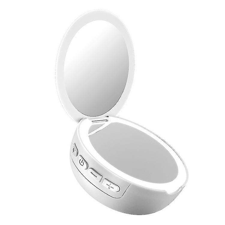 Makeup Mirror And Bluetooth Speaker For Fill Light Lamp(white)