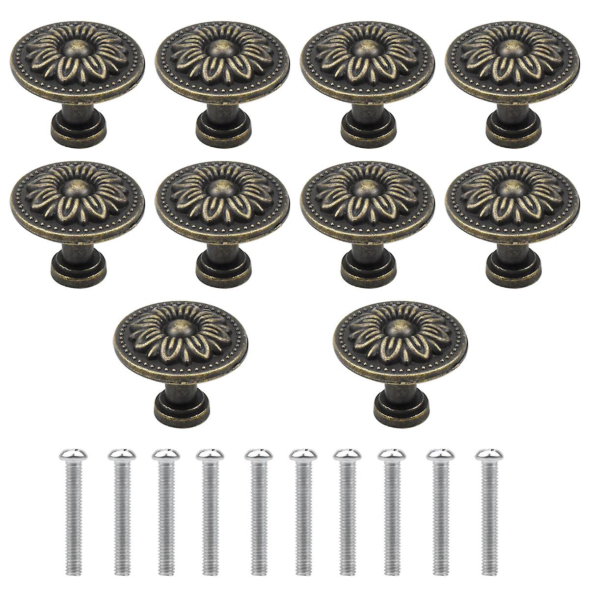 10pcs Vintage Drawer Cabinet Pull Knobs Vintage Cabinet Knobs