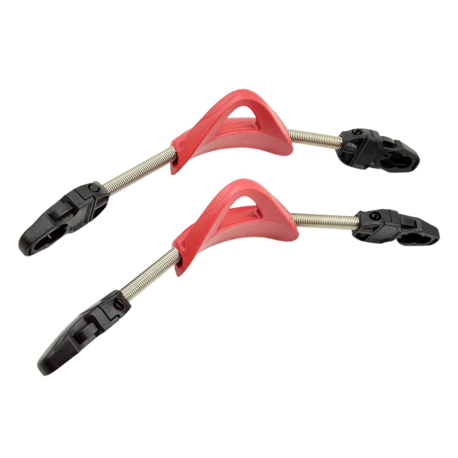 Snorkeling Fin Spring Heel Strap Diving Open-Heel Flipper Straps Black M