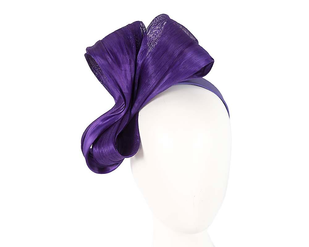 Fillies Collection 独家发售紫色真丝蕉麻蝴蝶结 S242PR