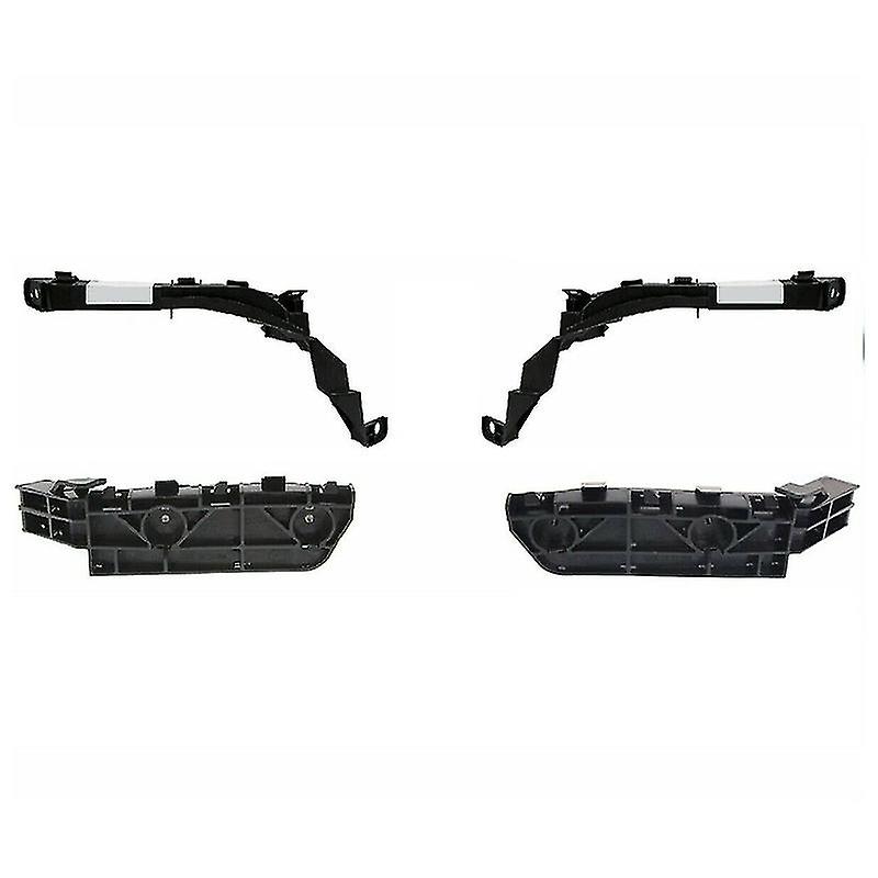 4 Pieces Efront Headlights And Bumper Brackets Set For 2007-2011