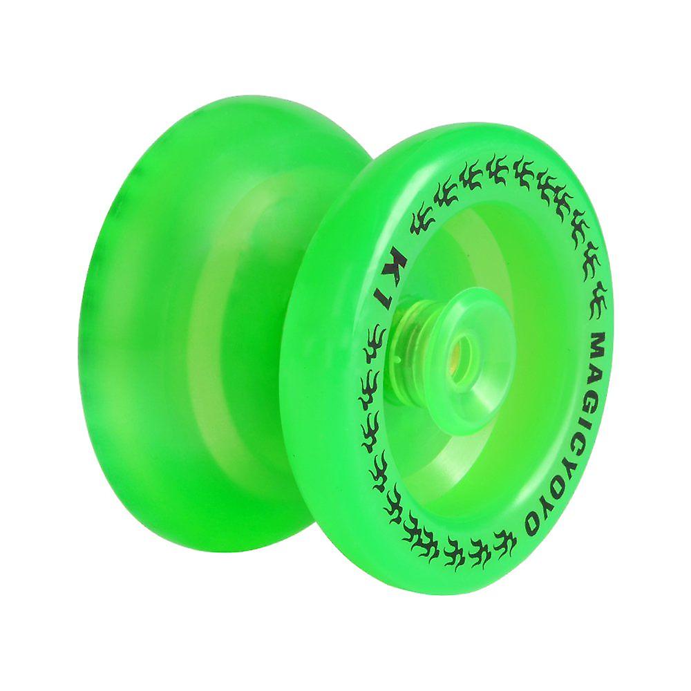 K1 Spin Ball Professional Alloy Kk Rolling Yoyo Fluorescent Green