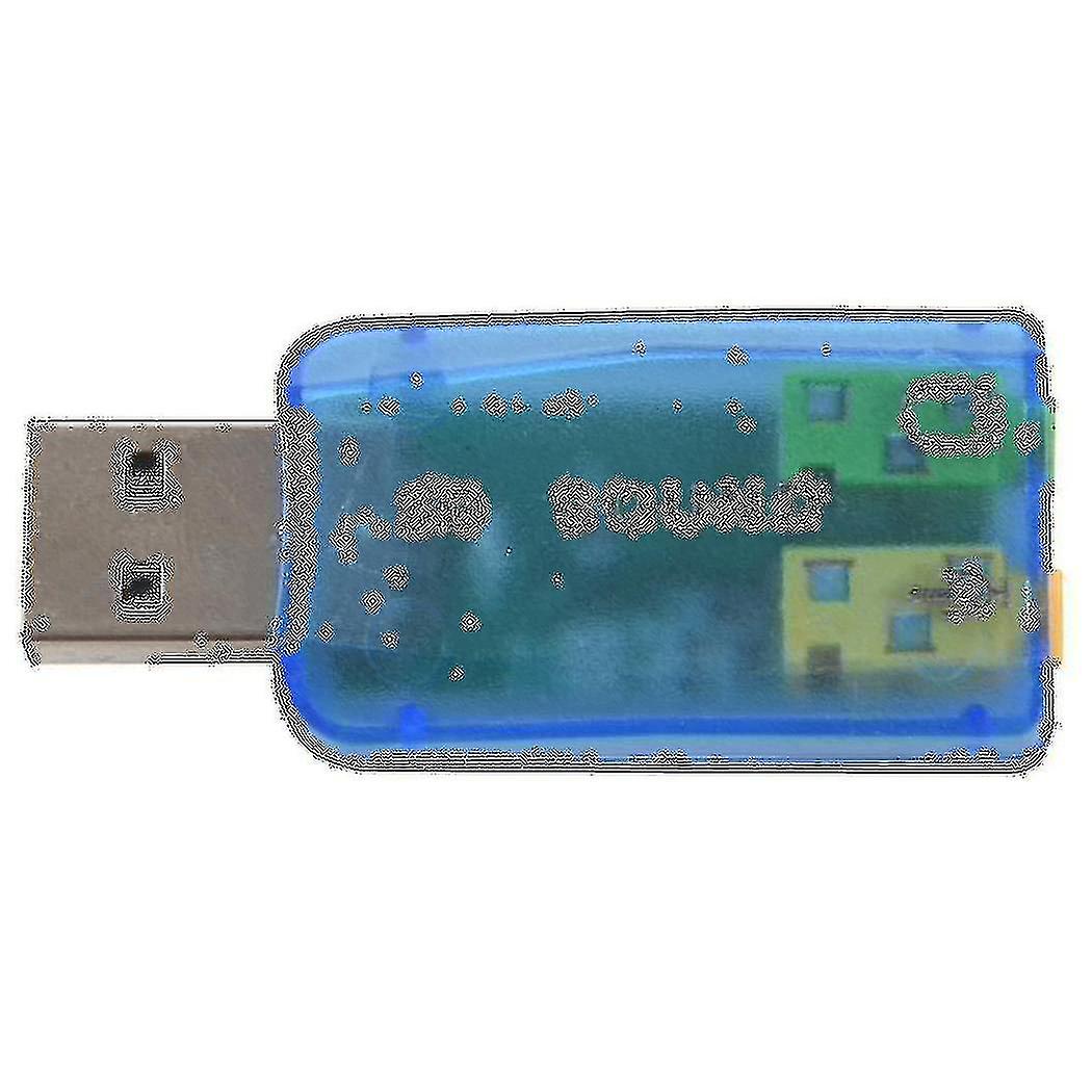 Usb 5.1 Stereo Sound Card Adaptor (windows 7 Compatible)