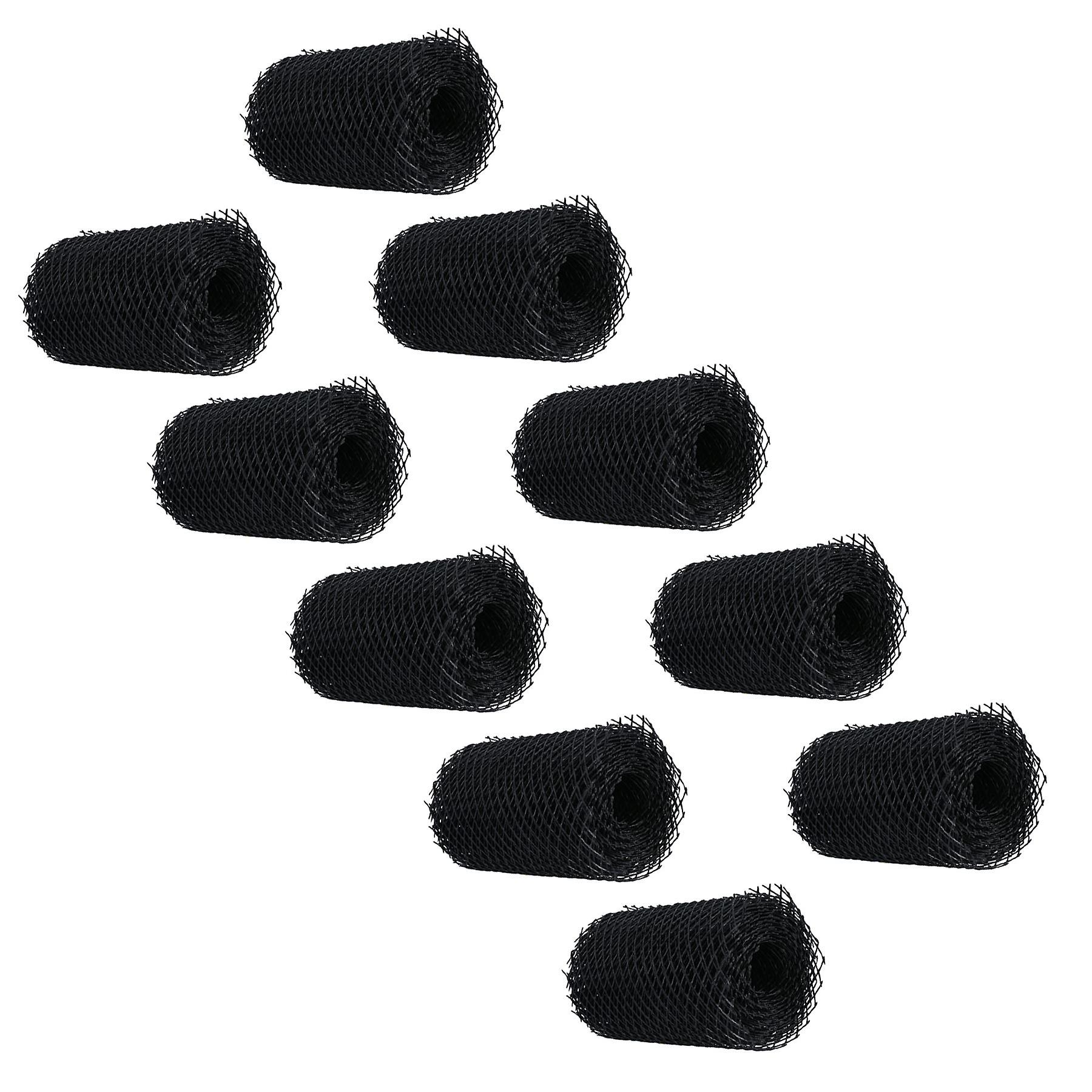 50m Plastic Gutter Guard Cover Leaf Debris Protector for Gutters Up To 16cm Wide