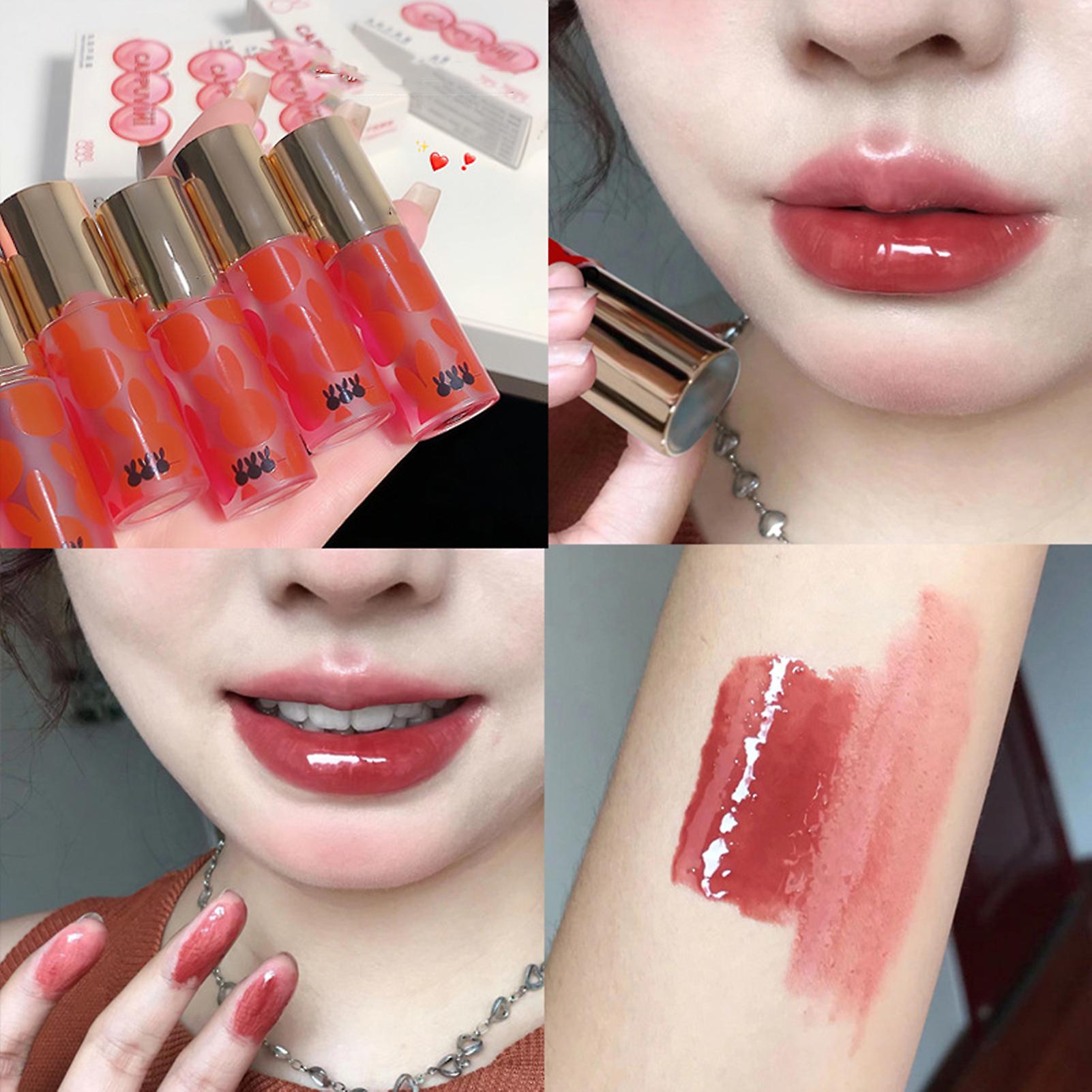 Hydrating Glow Women Lip Gloss Moisturizing Full Coverage Revitalizing Lipstick For Women Girls Daily Makeup
