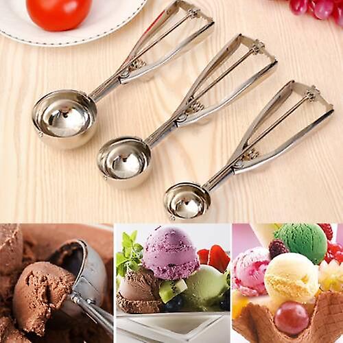 3-piece ice cream scoop 4/5/6 cm ice scoop ice shaper ice cream scoop