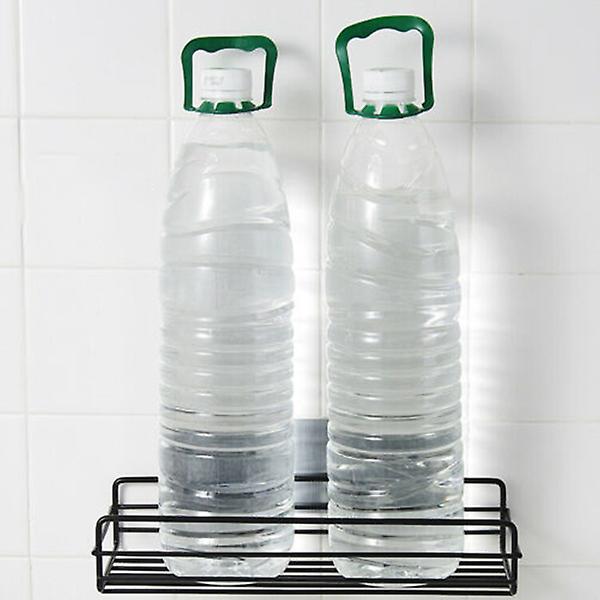 Kitchen Bathroom Shower Caddy Shelf Wall Mount Corner Organizer Storage Rack