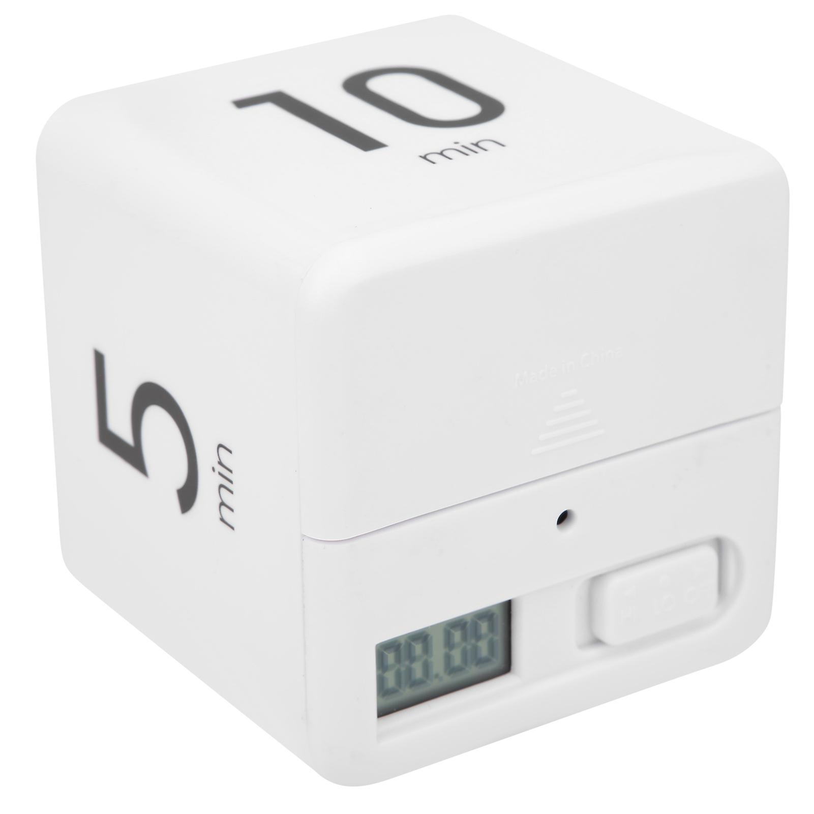 Children Cubic Timer Adjustable Kitchen Countdown Timer Study Work Time Management Tool1/3/5/10 Minutes