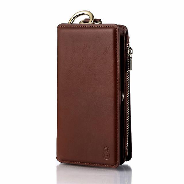 Wallet phone case for Apple iPhone 7 Plus / 8Plus - Brown