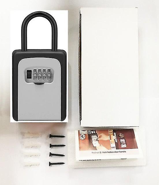 Safe Box With Code Security Secret Stash Car Key Lock Hidden Storage Safety Hide Locker Safes For Home Outdoor Small Cabinet