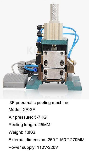 Pneumatic Stripping Cable Peeling Hine Multi-core Sheathed Wire Twisting