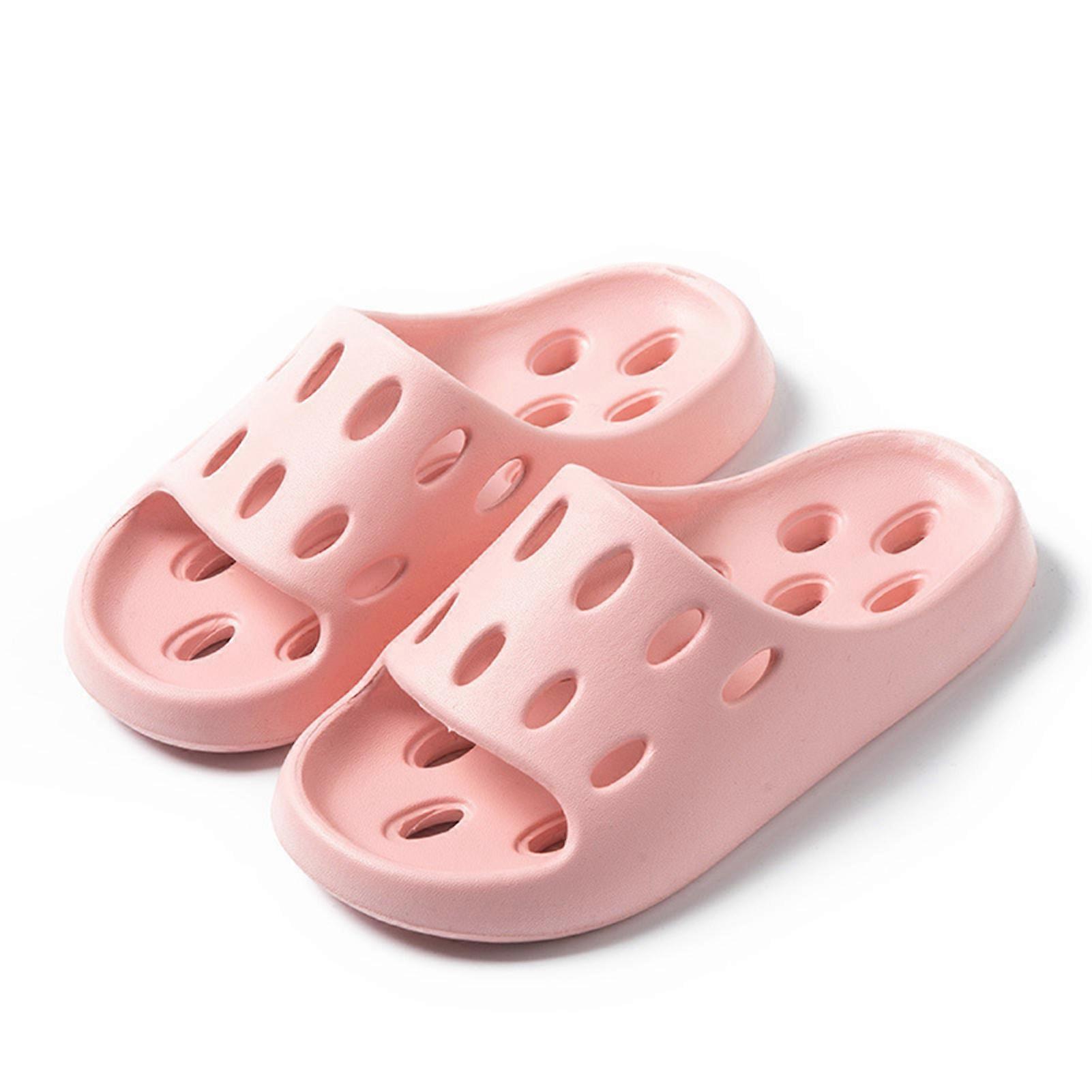 Women Flat Slippers Non-Slip Quick-Drying Bathing Slippers for Bathing Shoes