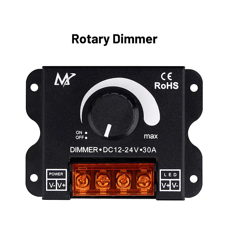 Dc12v-24v Led Dimmer Switch Touch Panel Control Controller Adjustable Voltage Regulator For Led Strip Lights Lighting