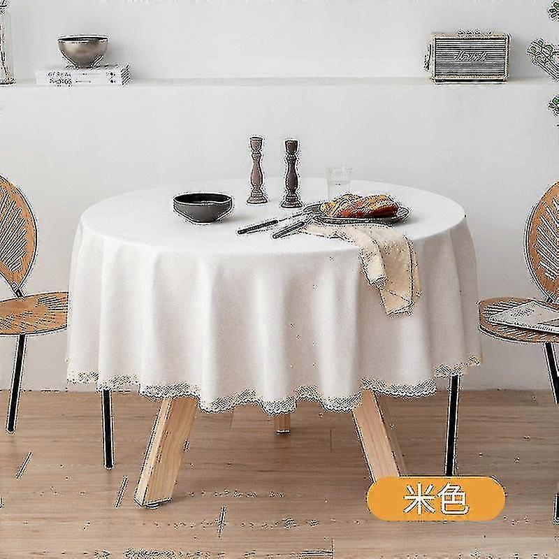 Round Linen Tablecloth Tpu And Oil- Fa Hotel H Table Dining Table Cloth Tablecloth