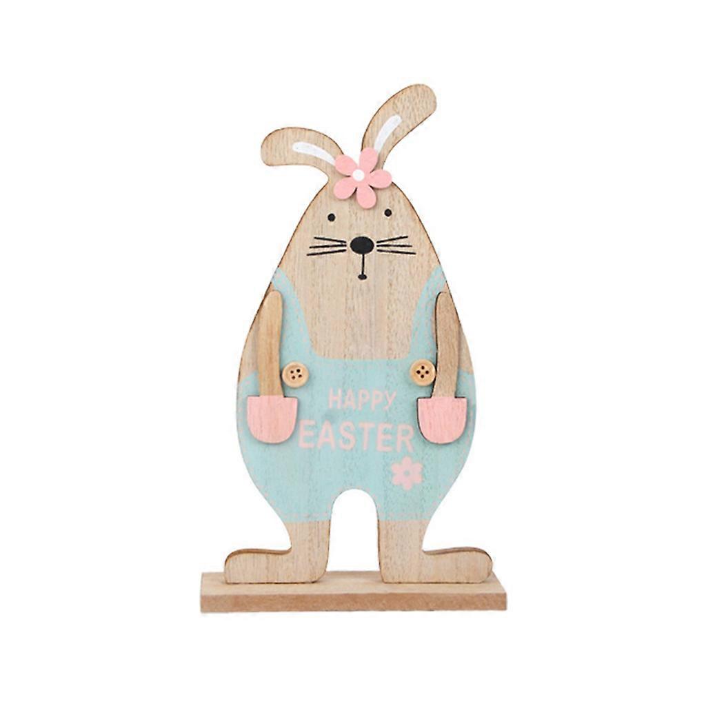 創造的なイースターウサギの装飾DIYウッドプレミアムバニーペンダントホームアクセス
