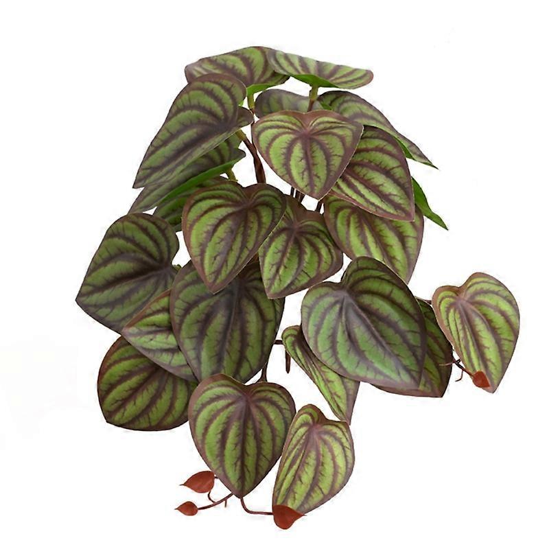 Reptile tropiske planter simulering naturtro 3D-trykte blader Habitat Decor