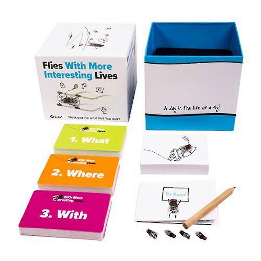 FizzCreations Flies With More Interesting Lives Theme Interactive Card Game