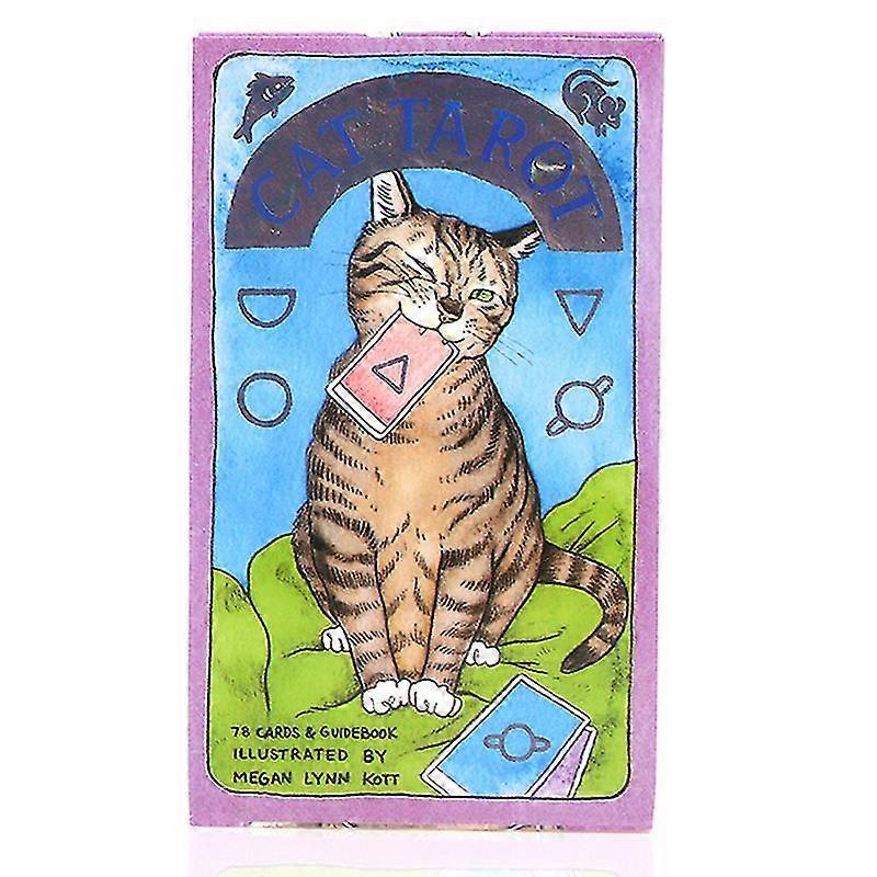 Cat Tarot engelska brädspel Divination förutsäger multiplayer-spel