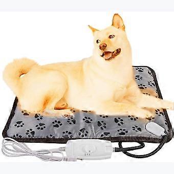 PET Cat ELECTRIC HEAT mat indoor waterproof adjustable warm mat with long anti - chew rope 45*45cm