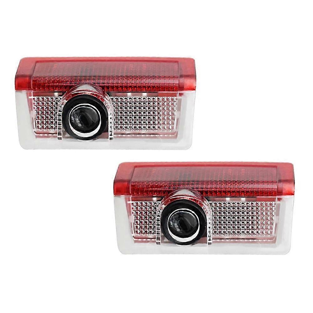 2Pcs 12V Laser Logo Decor Projector Lamp Car Led Door Welcome Light For Mercedes Benz E W212 W213 W205 AMG GLA GLC X253 W246