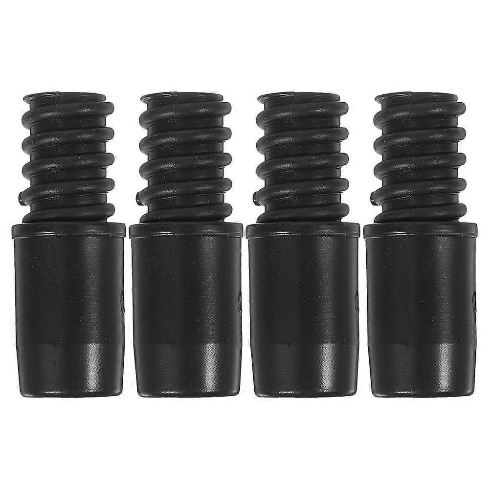 4Pcs Threaded Tip Replacement Threaded Tip Repair Mop Handle Pole Handle Replacement Tail Adapter