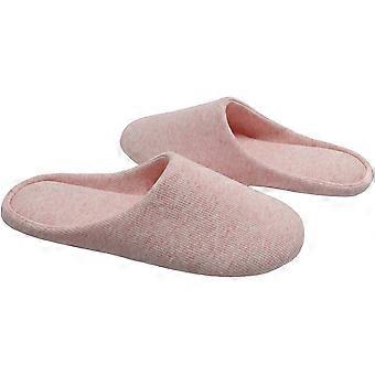 Cotton Breathable Indoor Slippers For Woman/man,house Bedroom