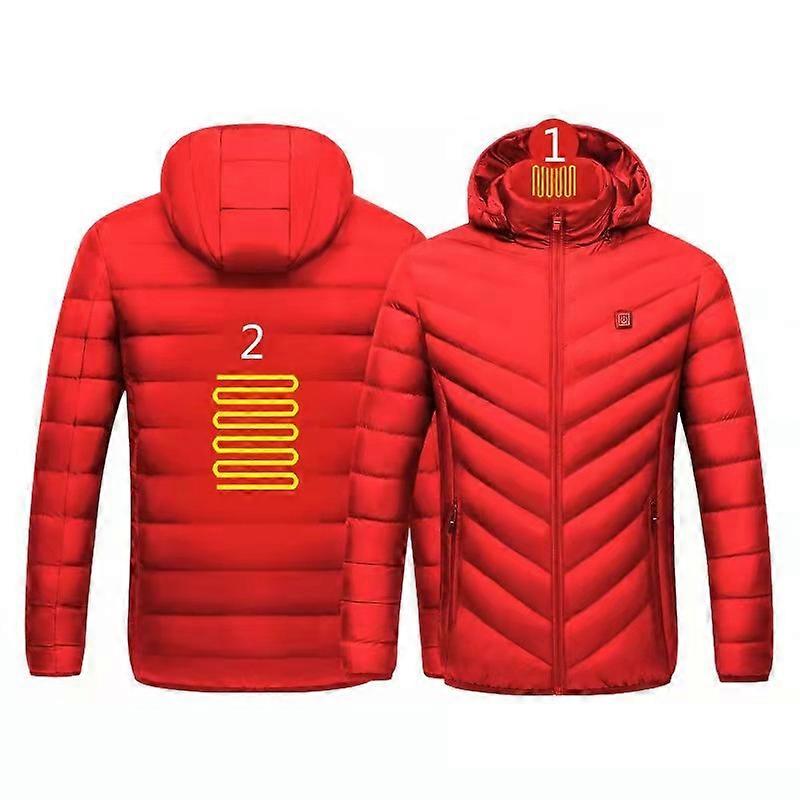 Giacca calda invernale riscaldata Camo da uomo Giacca calda riscaldata USB