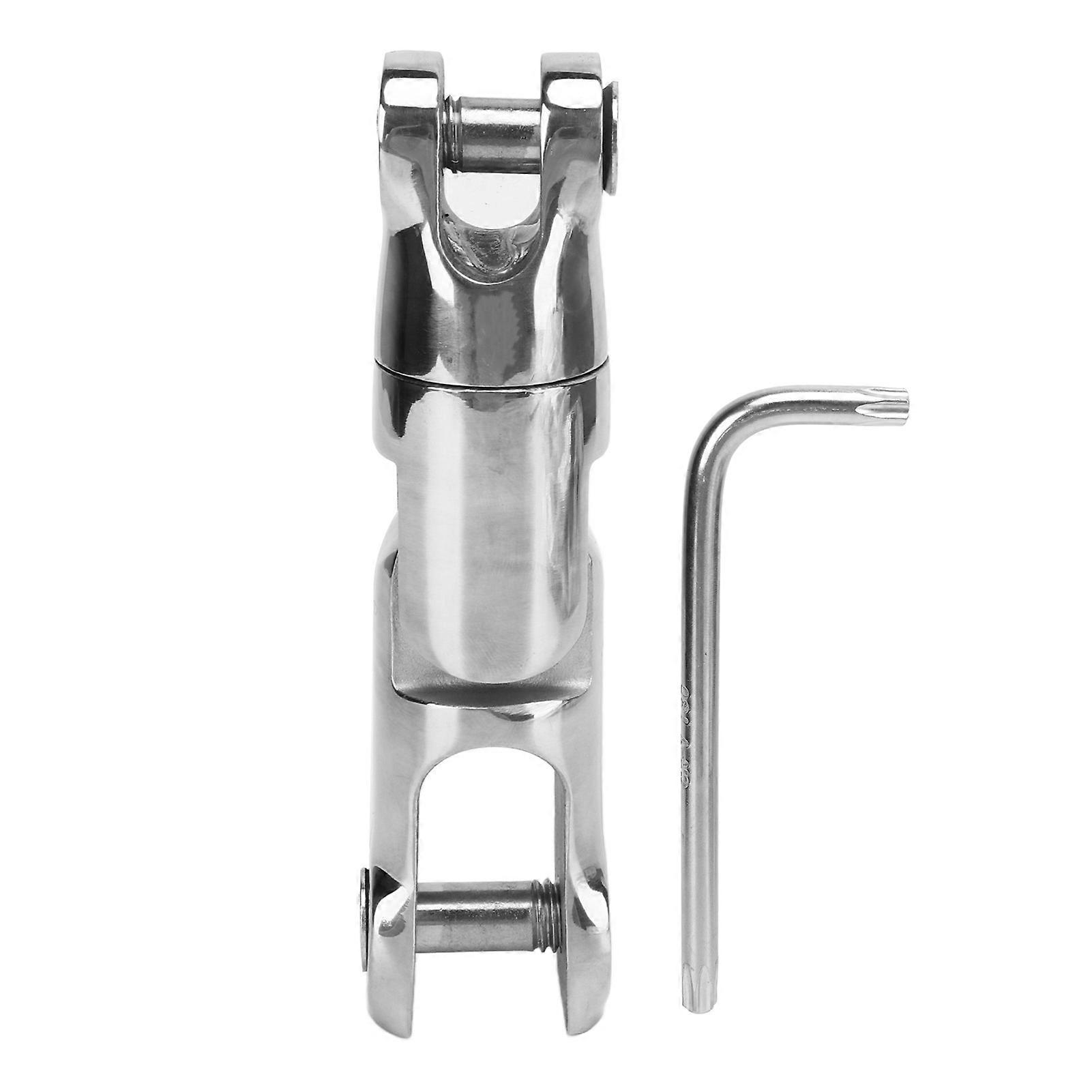 Anchor Double Swivel Connector 316 Stainless Steel Multi Directional 9000LBS Work Load for 10?12mm Chain