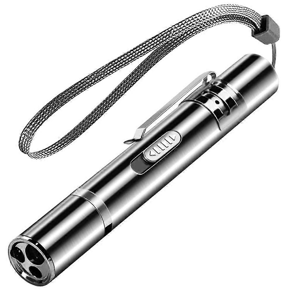 Pet Cat Red Pointer Toys, Indoor and Outdoor Pet Cat Toys, USB Charging, Switchable Patterns