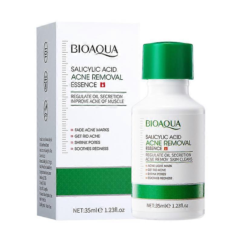 BIOAOUA Lait Démaquillant Acné à l’Acide Salicylique Lait Démaquillant Douceur et Peau Tendre
