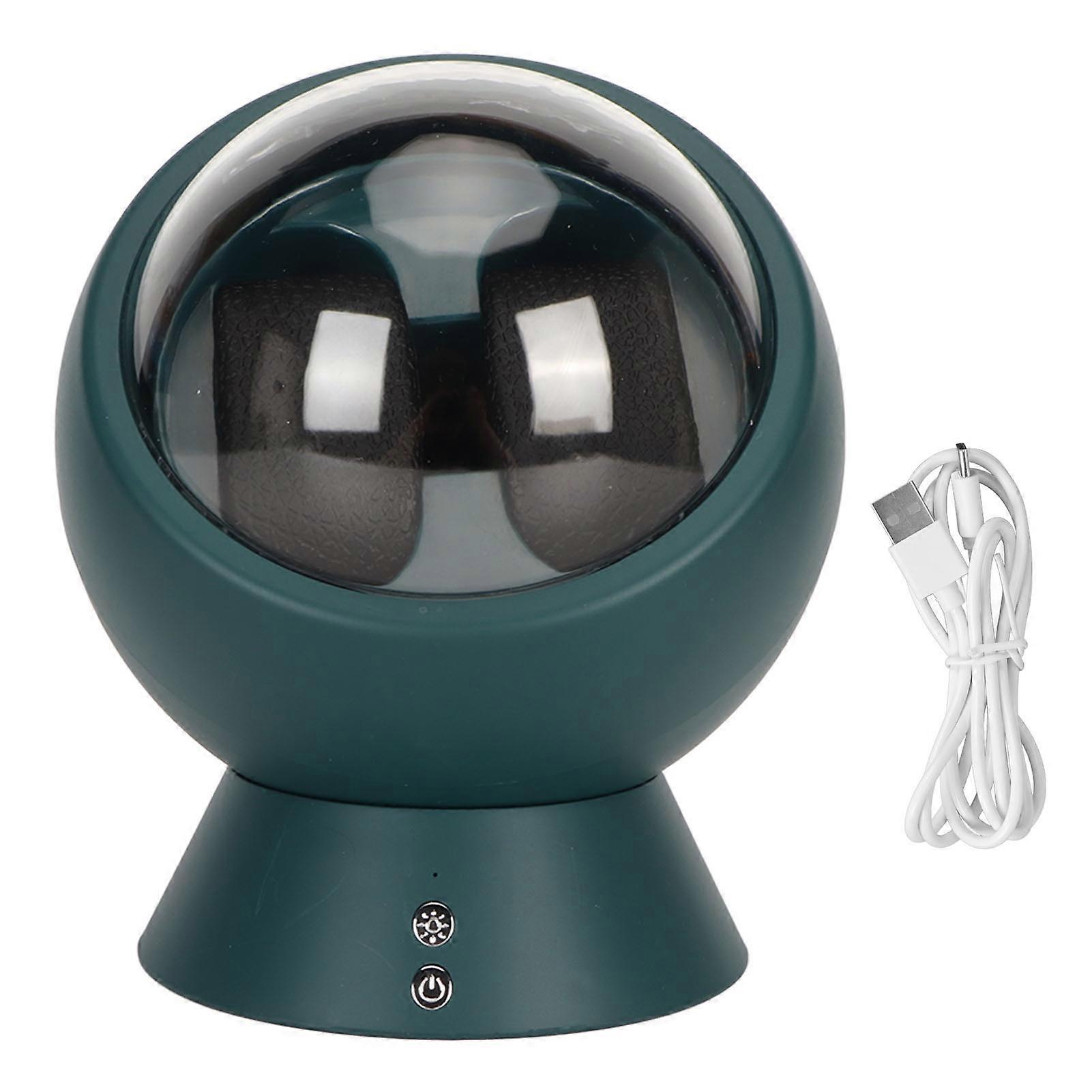 Double Watch Winder LED-lys Støvtett Ultra Quiet Motor Dual Mode Se Winder Box for Storage Display Family