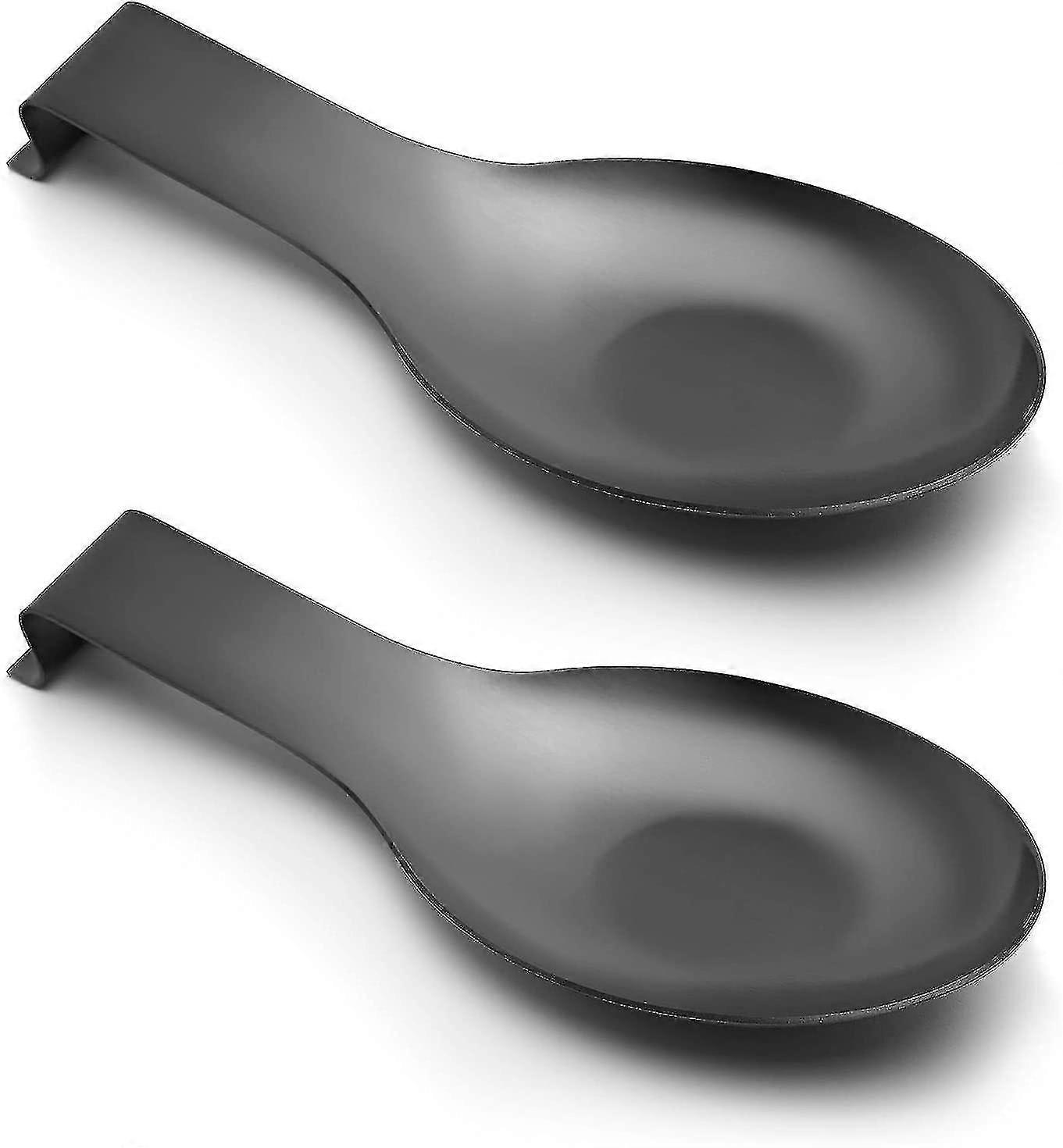 Mindre stål Spoon Rest For Kit Counter Ing Redskap Rest Spoon Ladle H