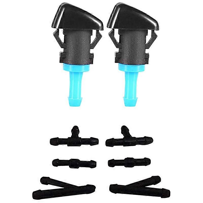 Windshield Washer Nozzle Spray Jet Kit for 2009-16 FRONTIER, 2009-12 PATHFINDER,2009-15
