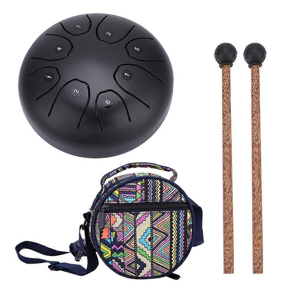 Qualidade perfeita handpan handpan tongue tank drum 5,5 polegadas percussão (café)