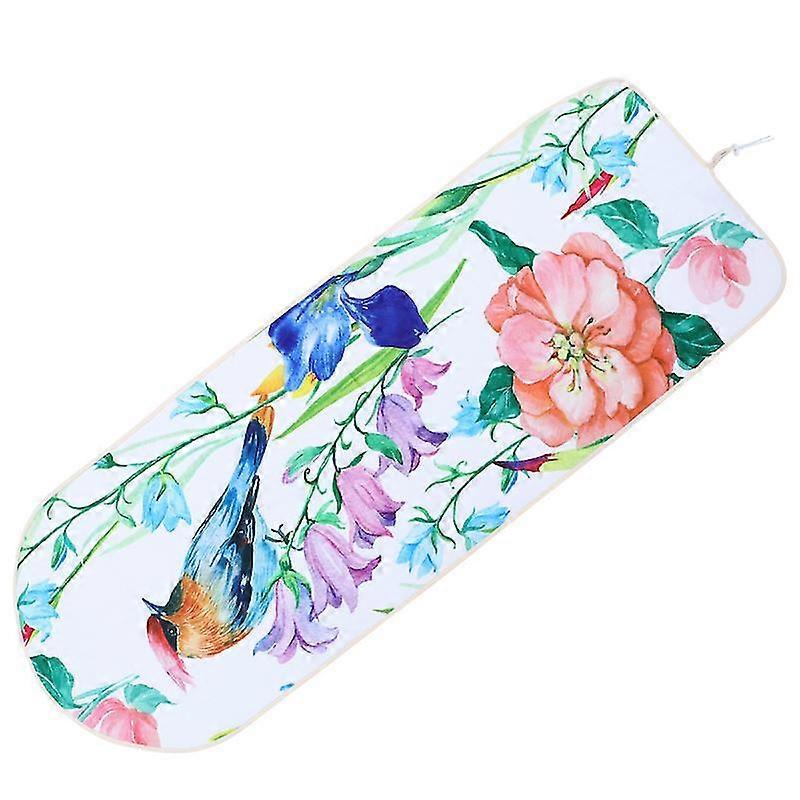 bird pattern ironing board insulation cover heat-resistant digital printing case (blue bird)
