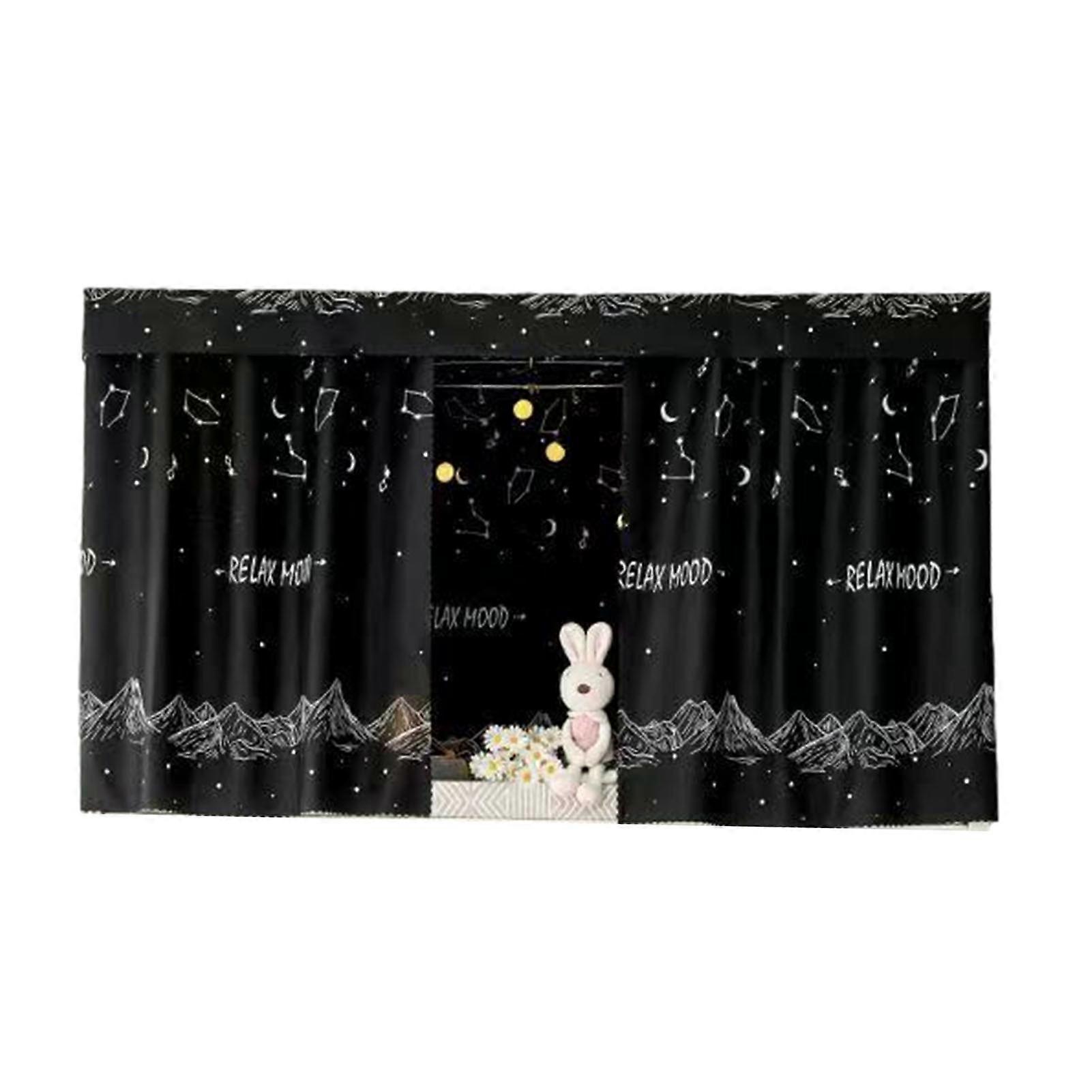 Universal Student Bed Curtain Private Area Protection Bunk Curtain for Dorm