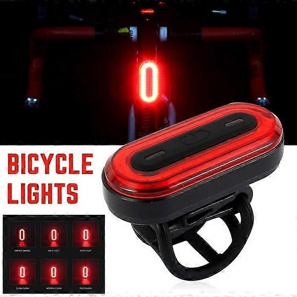 120 Lumens USB Rechargeable Bicycle Rear Light Cycling LED Taillight MT