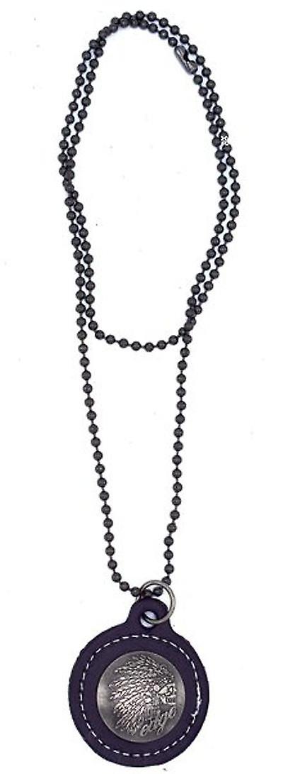 India skull necklace