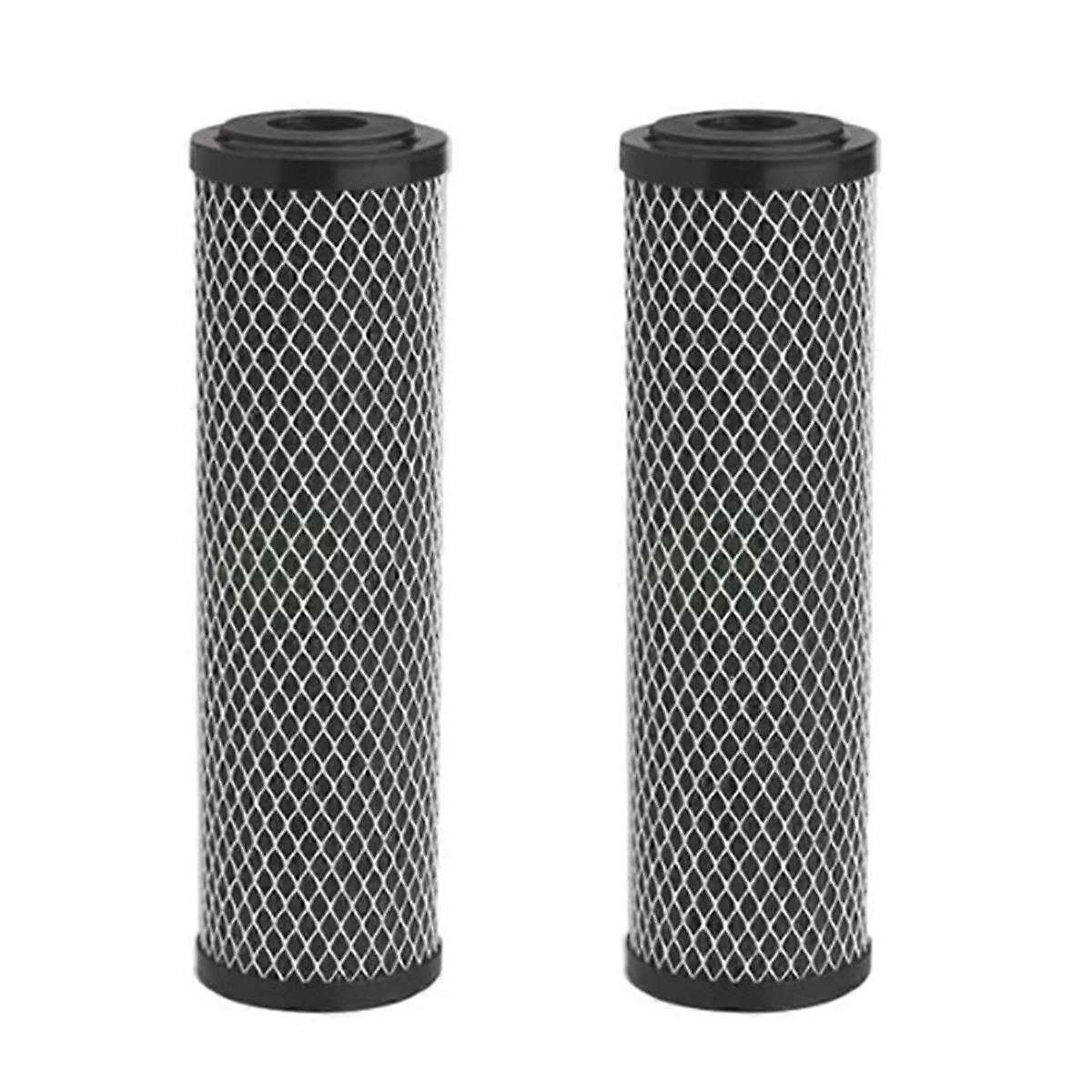 Carbon Water Filter 10-Inch Standard Whole House Carbon Wrap Sediment Odor Replacement Filter 5 Mic