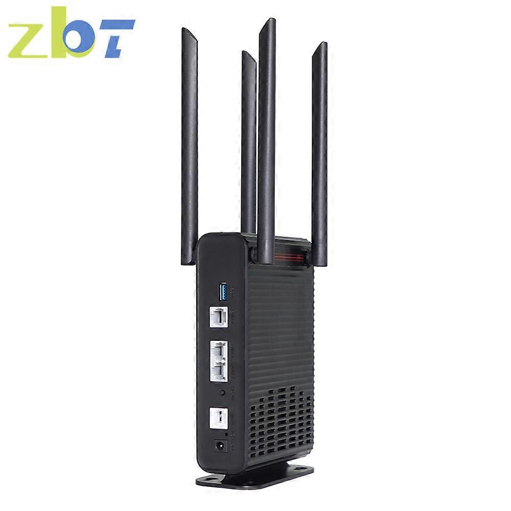 Routeur WIFI6 1800Mbps USB3.0 Openwrt Firmware DDR3 256MB Flash 16MB 3*Gigabit LAN WAN 802.11ax Wifi 6 Point d’accès hotspot