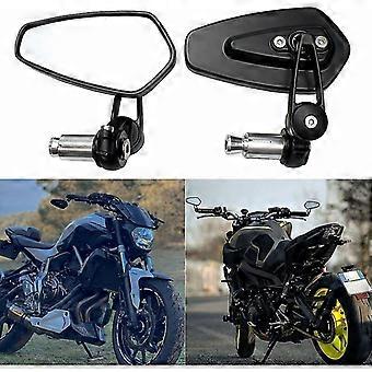 Motorfiets Stuur Spiegels Motorfiets Spiegels voor XJ6 MT01 MT03 MT07 MT09 (Zwart)