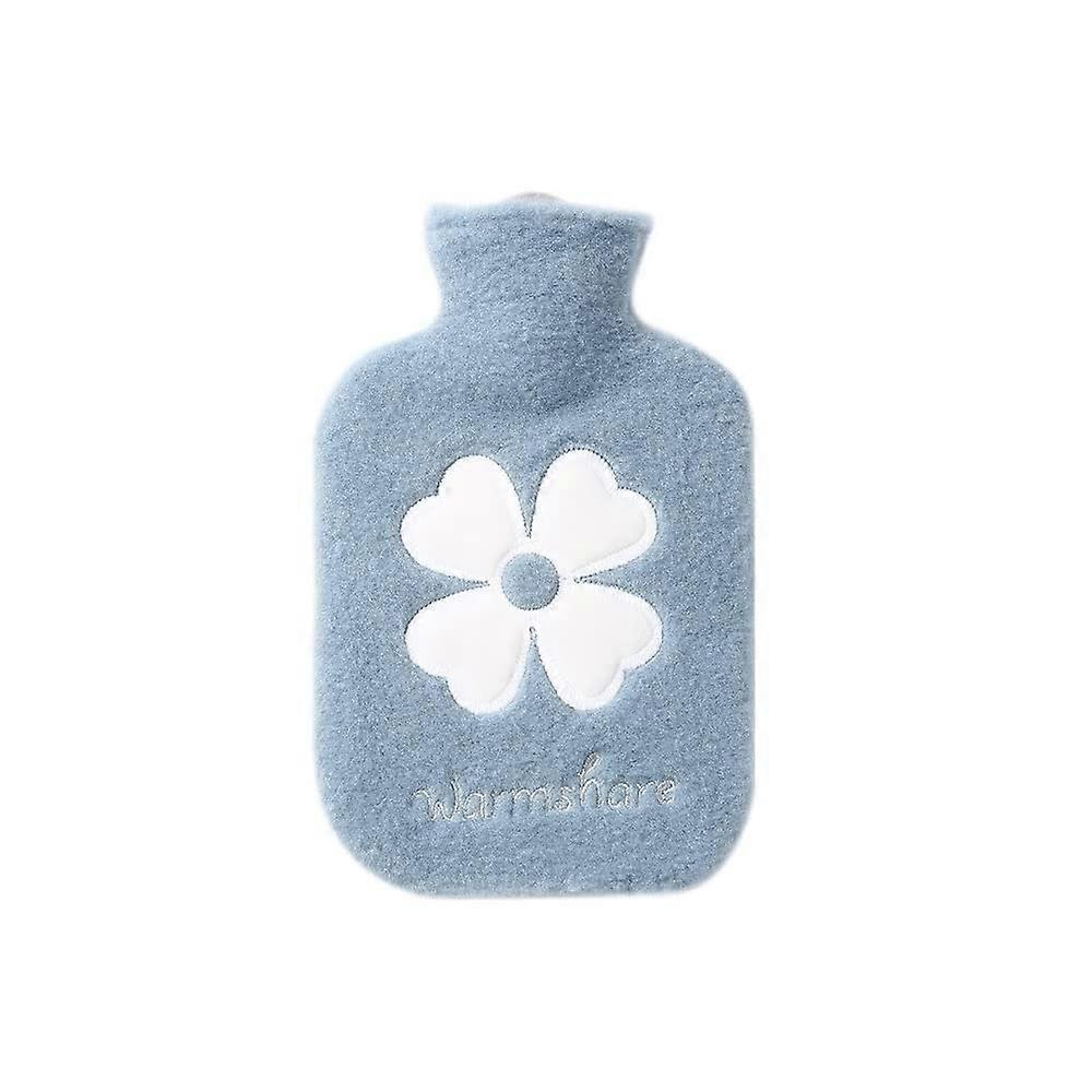 Hot Water Bottle with Cover,500ML Small 2-in-1 Water Bag for Cold & Hot Compress,Wearable,Mini hot Water Bottle